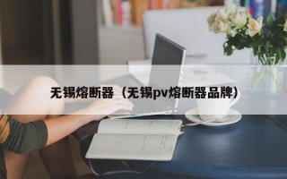 无锡熔断器（无锡pv熔断器品牌）